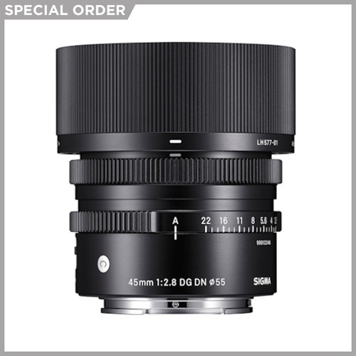 Sigma 45mm F2.8 DG DN Contemporary Lens for L-Mount Sigma 45mm F2.8 DG DN Contemporary Lens for L-Mount