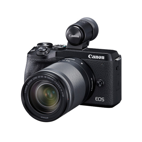 Canon EOS M6 MKII 15-45mm EVF (Black)
