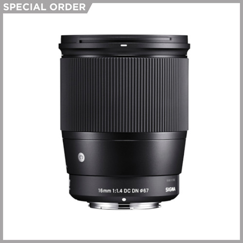 Sigma 16mm F1.4 Contemporary DC DN Canon EF-M Mount Sigma 16mm F1.4 Contemporary DC DN Canon EF-M Mount