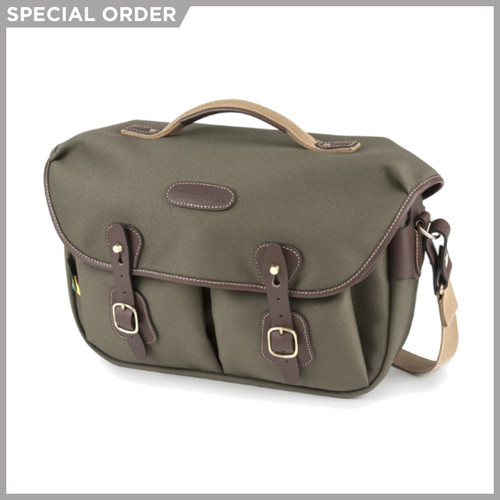 Billingham Hadley Pro 2020 Sage Fibrenyte/Chocolate Leather Billingham Hadley Pro 2020 Sage Fibrenyte/Chocolate Leather