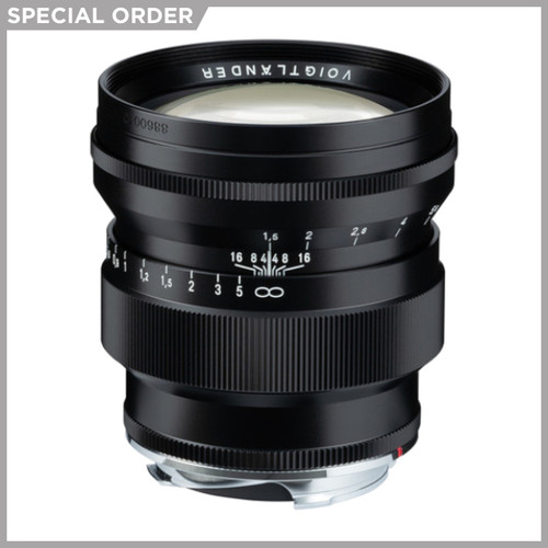 Voigtlander 75mm F1.5 Nokton Aspherical Silver