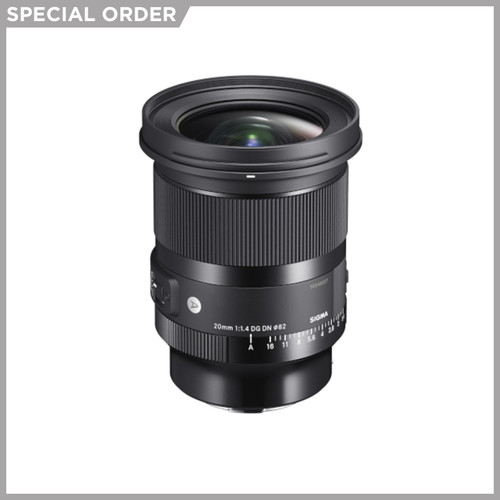 Sigma 20mm F1.4 DG DN Art Lens for E-Mount Sigma 20mm F1.4 DG DN Art Lens for E-Mount
