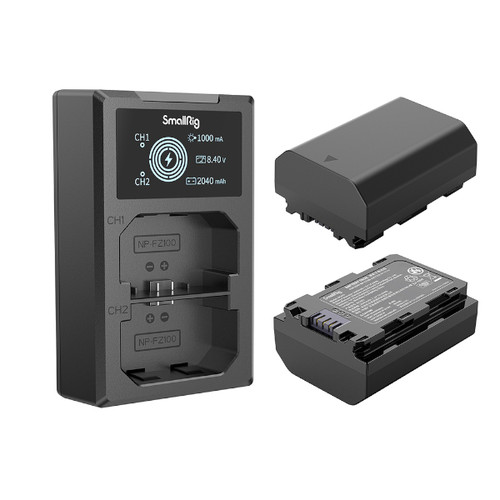 SmallRig NP-FZ100 Camera Battery and Charger Kit SmallRig NP-FZ100 Camera Battery and Charger Kit