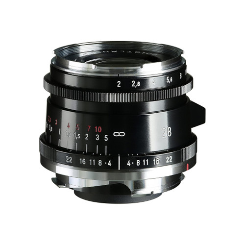 Voigtlander 28mm F2 ULTRON Vintage Line II VM Black