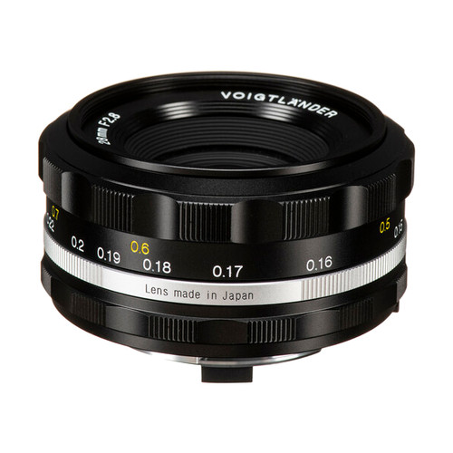 Voigtlander 28mm F2.8 Color Skopar SL-IIS (Black Rim)