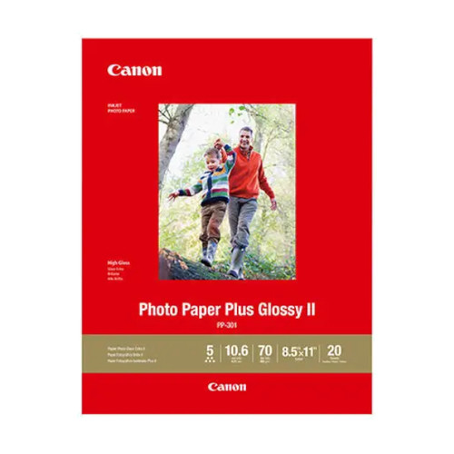 Canon PP-301 8.5" x 11" Glossy Paper (20 sheets)