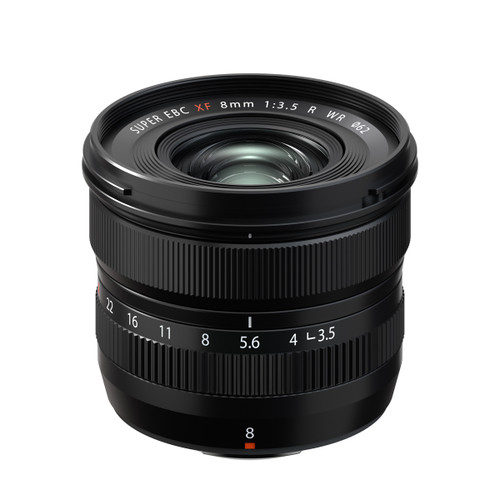 Fujifilm Fujinon XF 8mm F3.5 R WR Black Fujifilm Fujinon XF 8mm F3.5 R WR Black