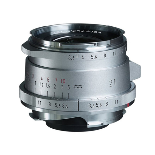 Voigtlander 21mm F3.5 Color-Skopar Vintage Line II VM Silver Voigtlander 21mm F3.5 Color-Skopar Vintage Line II VM Silver