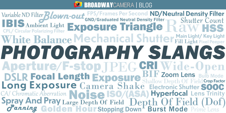 Photography Slangs Photography Slangs