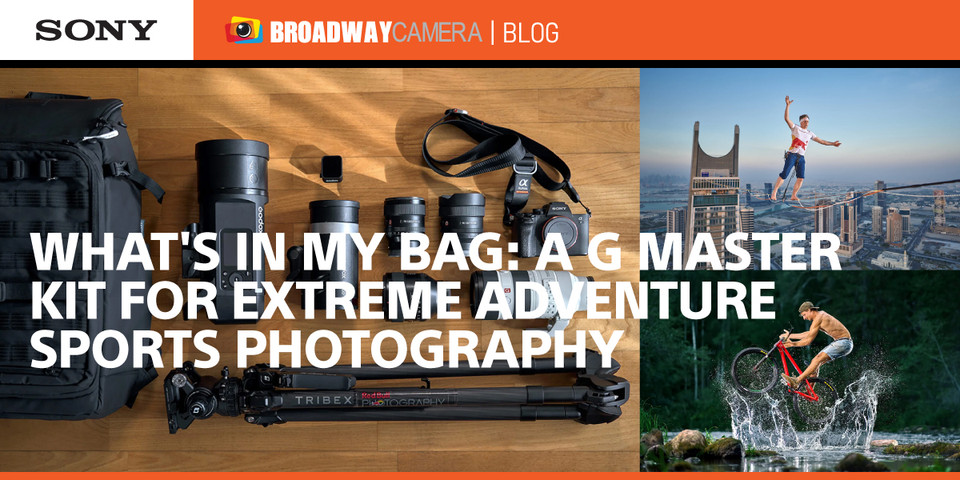 What's In My Bag: A G Master Kit For Extreme Adventure Sports Photography