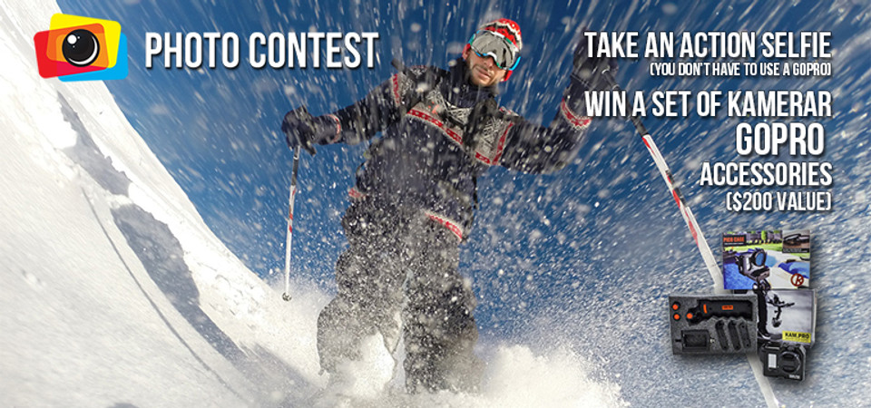 Photo Contest: Take an Action Selfie, Win Kamerar GoPro Gear!