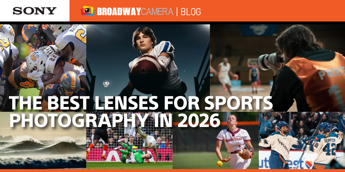 The Best Lenses For Sports Photography In 2026 - Broadway Camera
