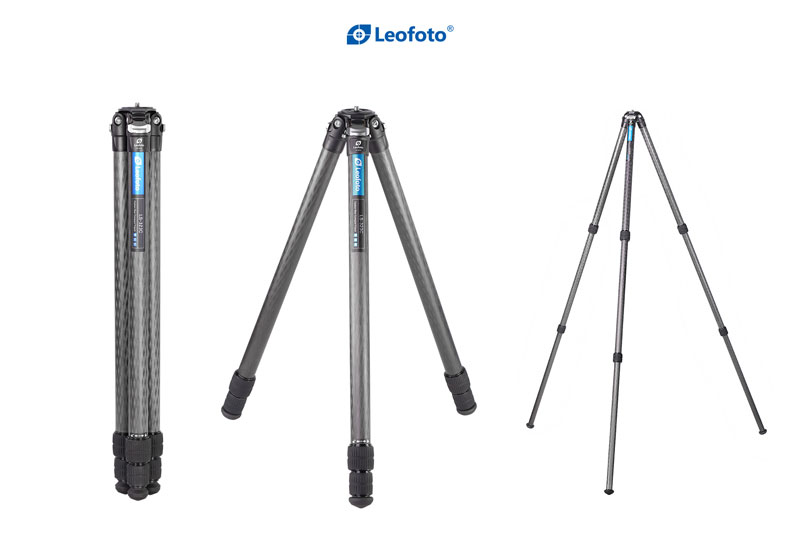Leofoto LS-323C+LH-40 32mm 3-Section Compact Carbon Fiber Tripod