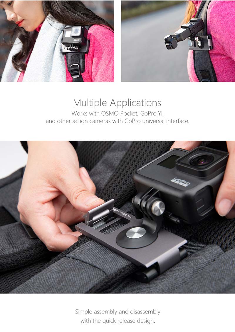 PGYTECH Action Camera Strap Holder