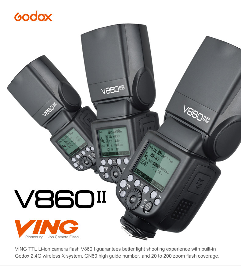 Godox V860II Flash for Canon