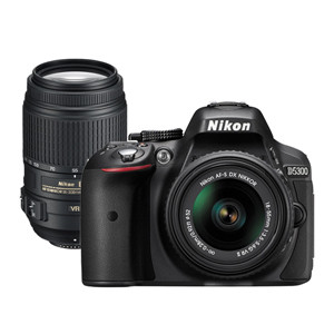 【Nikon】D5300 18-55VR II kit Nikon D5300 Digital SLR Camera & 18-55mm G VR II Lens (Grey) with