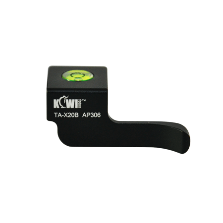 Kiwi TA-X20 Hot Shoe Thumb Grip for Fujifilm X10/X20 Black