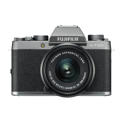 Fujifilm X-T100 Kit Dark Silver (XC15-45mmF3.5-5.6 PZ)