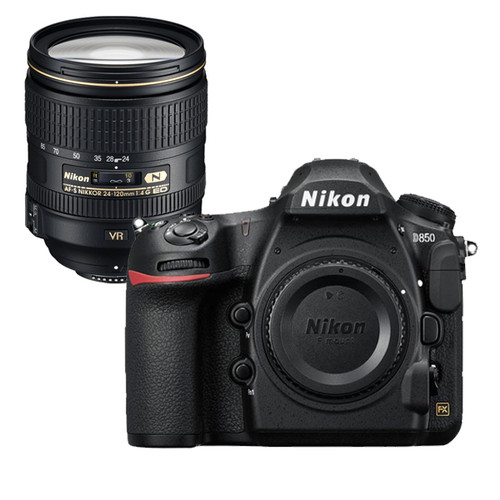 Nikon D850 Body w/ AF-S 24-120mm F4G Lens