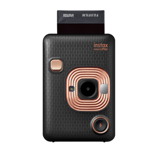 Fujifilm Instax Mini LiPlay Hybrid Camera (Elegant Black)