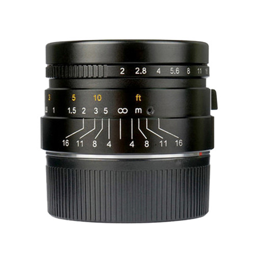 7Artisans 35mm F2 (Leica) (M Mount) (Black)