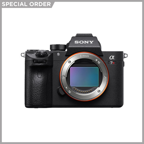 Sony Alpha 7R III 35 mm full-frame camera with autofocus