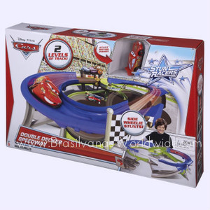  Disney Pixar Cars - Stunt Racers Double Decker Speedway Set