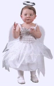 Angel Baby/Infant Anjo Costume