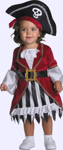 Pirate Princess 12-18 Months Costume Infant Fantasia Pirata
