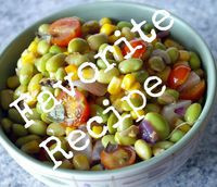 Favorite Recipe: Fresh Corn Salad with Edamame and Tomatoes