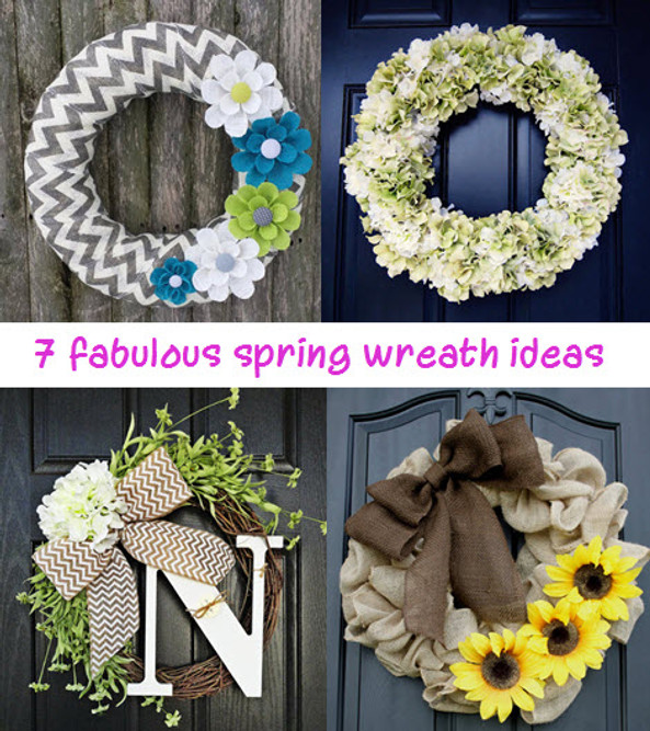 7 Fabulous Spring Wreath Ideas