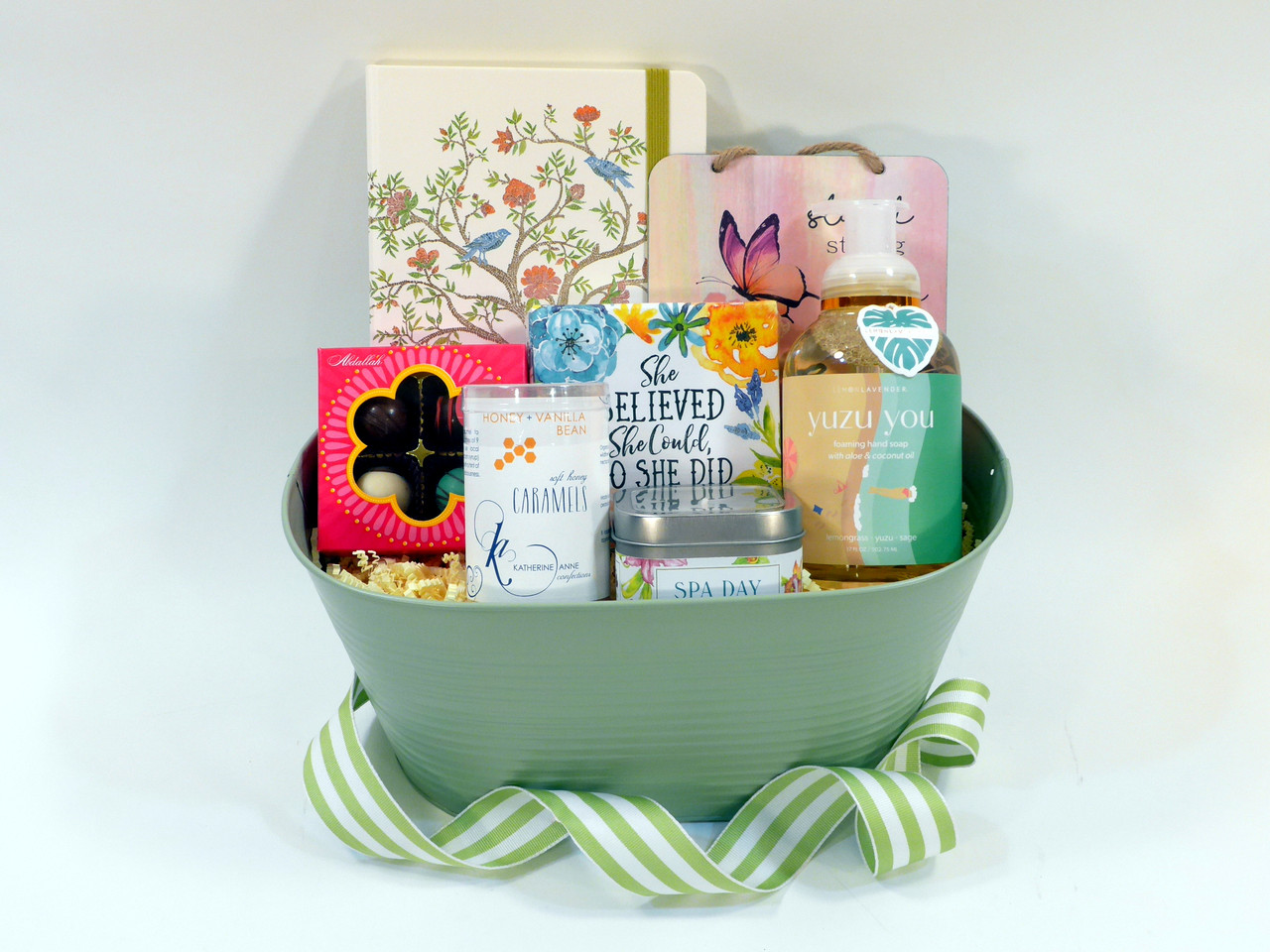Indulge and Inspire Spa Gift Basket from Thoughtful Presence - Main Image