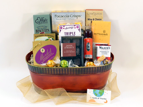 World of Thanks Gourmet Gift Basket