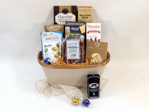 Golden Delight Gourmet Gift Basket