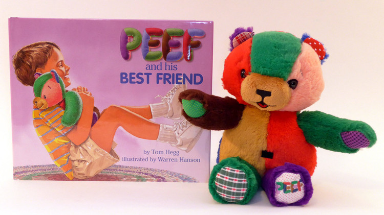 Peef and His Best Friend book and bear Peef and His Best Friend book and bear
