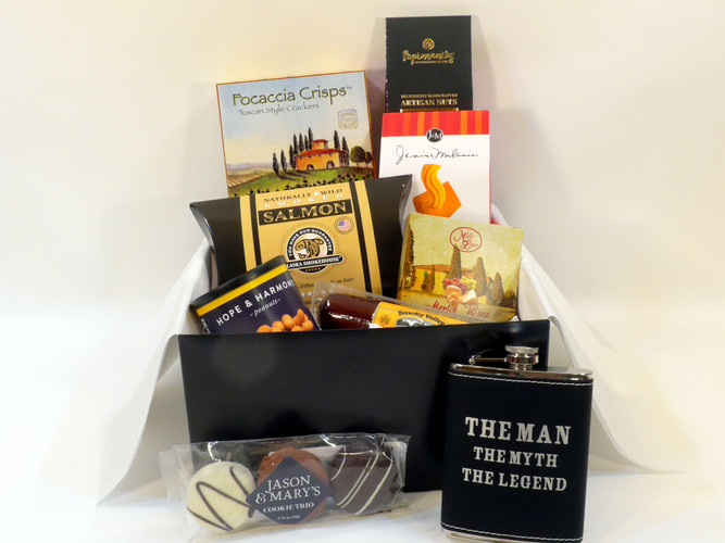 Elegant Gourmet Gift Box for Men