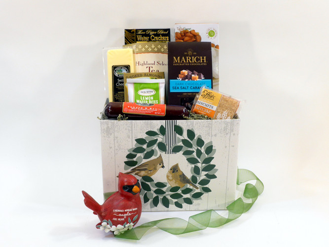 Help ease their grief with A Gift of Grace Sympathy Gift Basket.