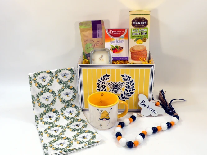 They are sure to BEE delighted with this lovely bee themed assortment of gifts and treats!