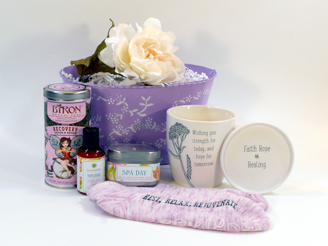 Faith Hope and Healing Get Well Gift Basket