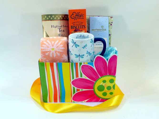 Get Well Wishes gift basket