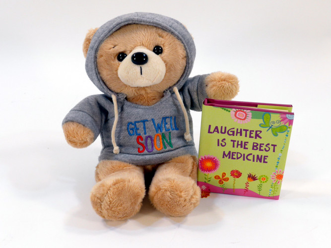 Laughter is The Best Medicine Get Well Soon Basket - Get Well