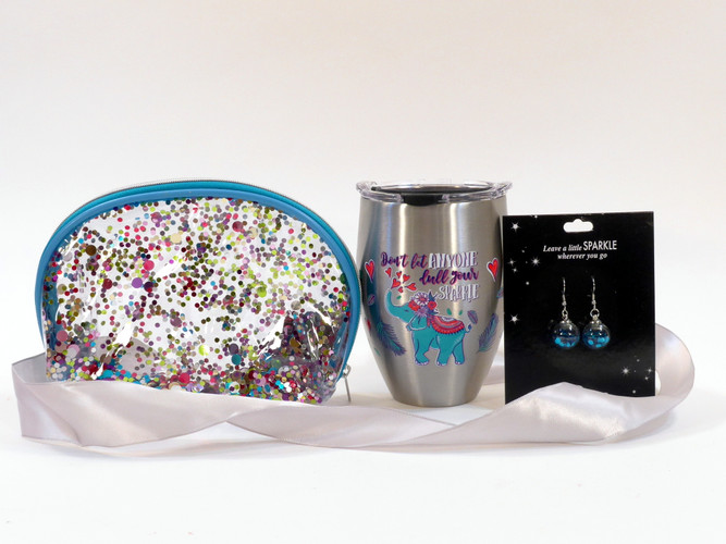Don't Let Anyone Dull Your Sparkle Gift Basket for Women