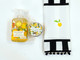 Kitchen Gift Basket features Michel Design Works Lemon Basil liquid soap and candle with modern tea towel