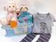 Monkeying Around Baby Boy Gift Basket