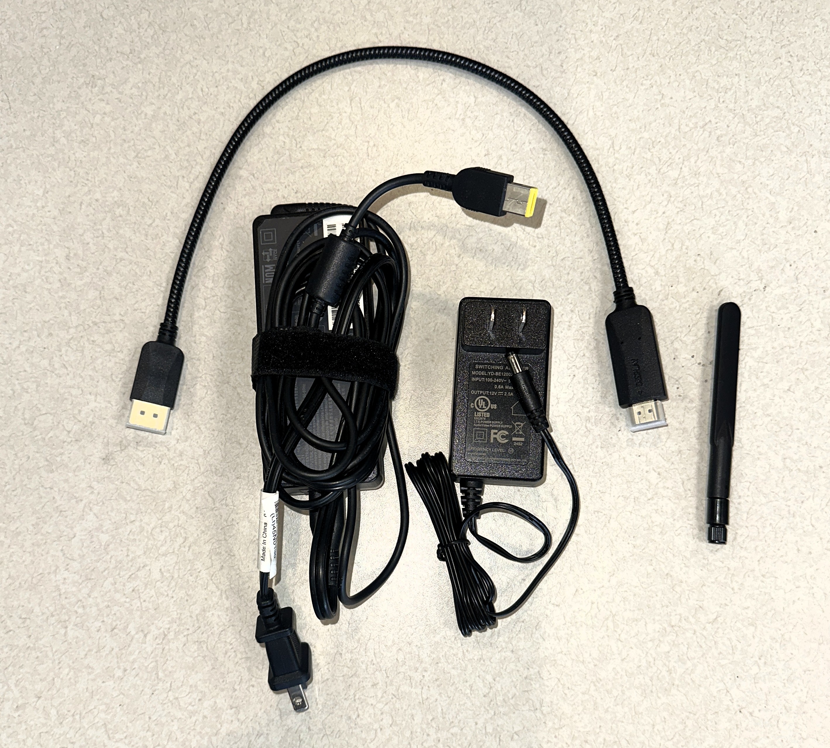 Google ChromeOS All-In-One PC Cables