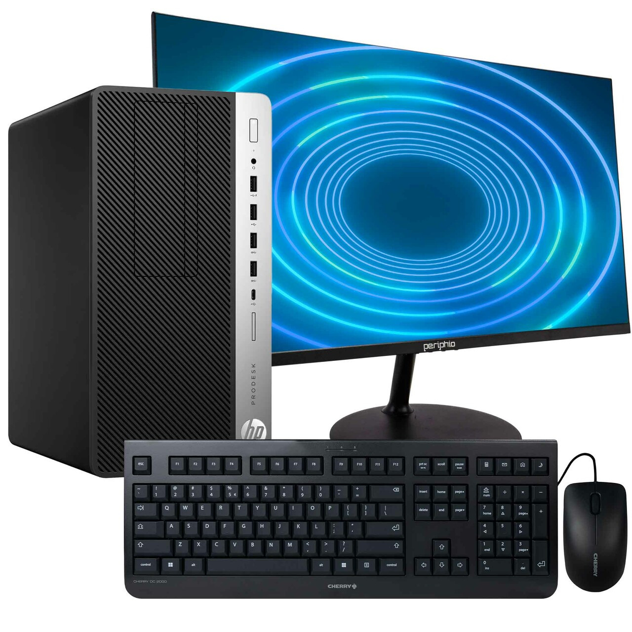 HP ProDesk 600 G4 Workstation Bundle - Intel Core i7 - Windows 11