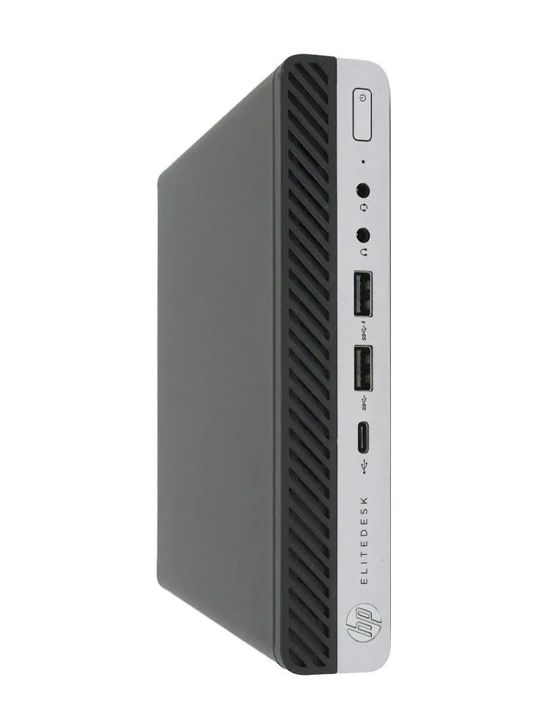 HP EliteDesk 800 G5 Mini Desktop Computer - Intel Octa Core i7