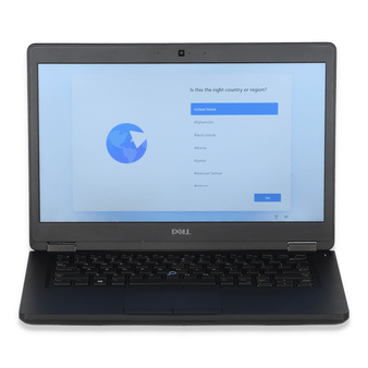 B Grade Dell Latitude 5490 - 14" Workstation Laptop | Intel i5 Quad Core Gen 8 - 8250U | 500GB NVME | 16GB RAM | Windows 11 Professional | Webcam