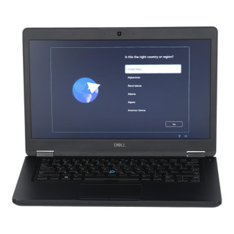 Scratch & Dent Dell Latitude 5490 - 14" Workstation Laptop | Intel i5 Quad Core Gen 8 - 8250U | 250GB HDD | 8GB RAM | Windows 11 Home | Backlit Keyboard | Webcam | S/N: 8MC84Q2