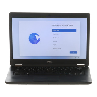 Scratch & Dent Dell Latitude 5490 - 14" Workstation Laptop | Intel i5 Quad Core Gen 8 - 8250U | 250GB HDD | 8GB RAM | Windows 11 Professional | Webcam | S/N: J8KXMV2